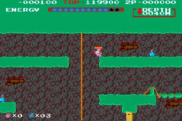 Spelunker II screen shot game playing